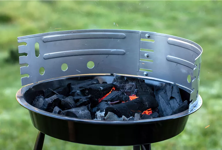 Grillen - Glühende Kohle