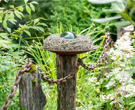 Gartengestaltung mit Dekor – fantasievolle Gartendekoration