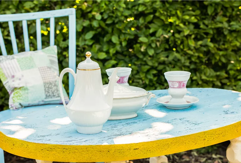 ausgefallene Gartendekoration 